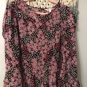 Nanette Lepore Ruffle Blouse